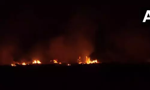 बाबा बकाला में पराली जलाने की घटना, प्रशासन ने किसानों को नोटिस जारी बाबा बकाला में पराली जलाने की घटना, प्रशासन ने किसानों को नोटिस जारी