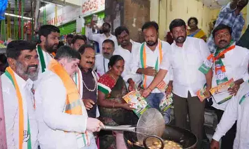 कांग्रेस ने बोराबंडा, वेंगलराव नगर में घर-घर जाकर प्रचार अभियान तेज किया
