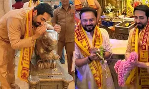 ‘थम्मा’ की रिकॉर्ड ओपनिंग के बाद Ayushmann Khurrana  पहुंचे सिद्धिविनायक, मांगी भगवान गणेश से दुआ