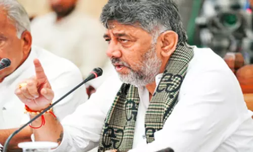 Shivakumar की अपील: सिंचाई परियोजनाओं के लिए राजनीतिक एकता जरूरी Shivakumar की अपील: सिंचाई परियोजनाओं के लिए राजनीतिक एकता जरूरी