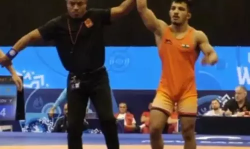 Vishwajeet More ने U-23 विश्व कुश्ती में कांस्य पदक जीता Vishwajeet More ने U-23 विश्व कुश्ती में कांस्य पदक जीता