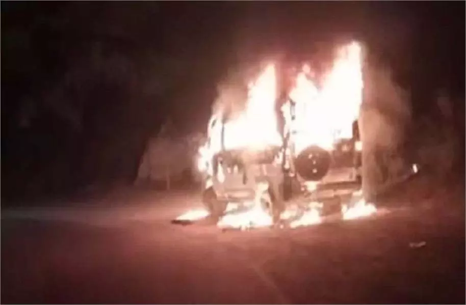 Ludhiana: तेज रफ्तार ट्रक ने मचाई तबाही, कई गाड़ियां चपेट में Ludhiana: तेज रफ्तार ट्रक ने मचाई तबाही, कई गाड़ियां चपेट में