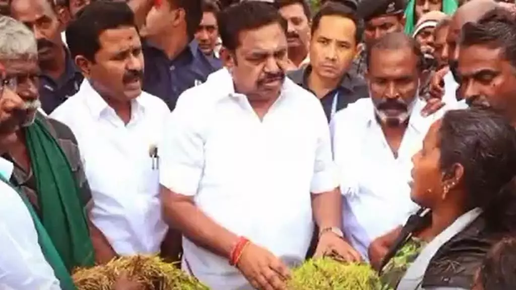 किसानों के लिए आंसू भरी दिवाली, धान की खरीद नहीं हुई: Edappadi Palaniswami किसानों के लिए आंसू भरी दिवाली, धान की खरीद नहीं हुई: Edappadi Palaniswami