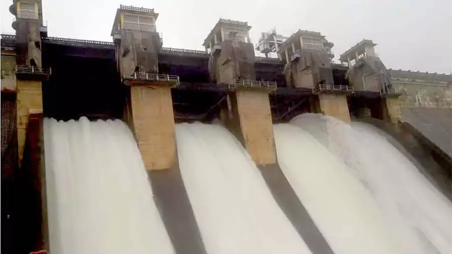 Karnataka : अक्टूबर में दूसरी बार हरांगी जलाशय भरा Karnataka : अक्टूबर में दूसरी बार हरांगी जलाशय भरा