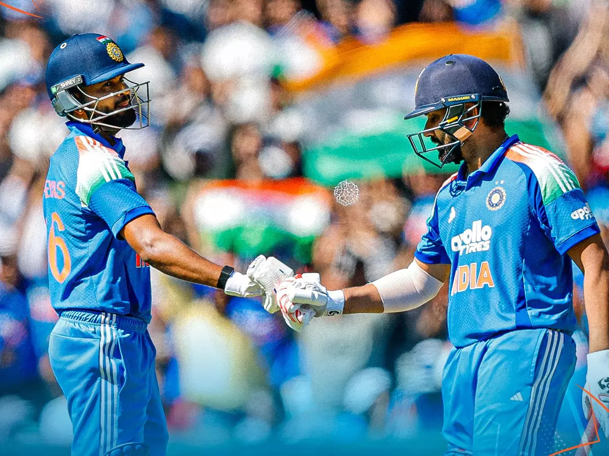 रोहित-अय्यर ने जमाए अर्धशतक, ऑस्ट्रेलिया को जीत के लिए 265 रन का टारगेट रोहित-अय्यर ने जमाए अर्धशतक, ऑस्ट्रेलिया को जीत के लिए 265 रन का टारगेट