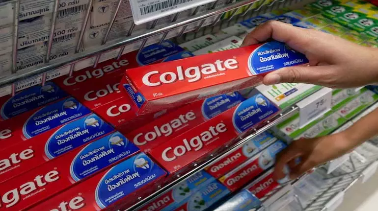 Colgate का दूसरी तिमाही का शुद्ध लाभ 17% घटकर 328 करोड़ रुपये रहा Colgate का दूसरी तिमाही का शुद्ध लाभ 17% घटकर 328 करोड़ रुपये रहा