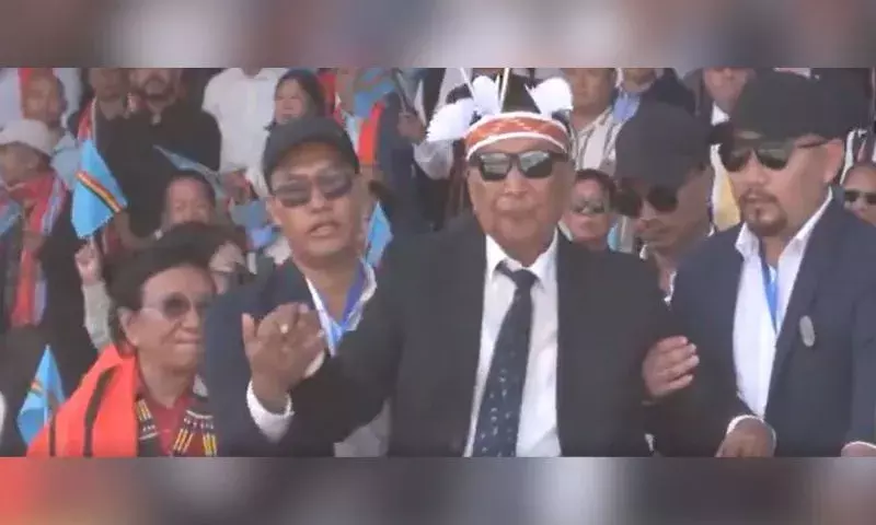 NSCN-IM नेता थुइंगलेंग मुइवा ने नागा ध्वज और संविधान पर अपना रुख दोहराया