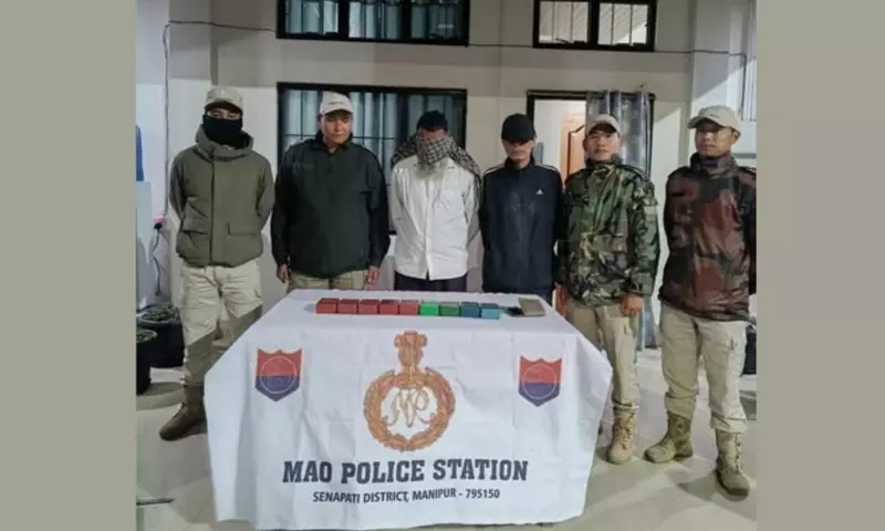 Manipur पुलिस ने 70 लाख रुपये की ब्राउन शुगर जब्त की, एक गिरफ्तार
