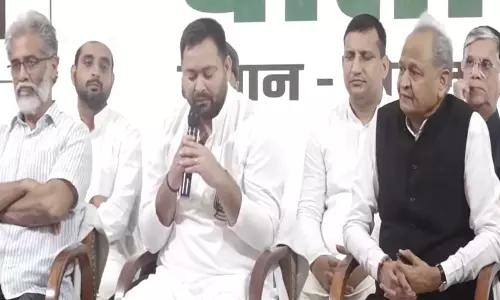 तेजस्वी यादव बोले, हम बिहार की तरक्की के लिए महागठबंधन के साथ आए हैं