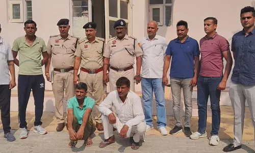Haryana :  5 लाख रुपये मूल्य की 2.642 किलोग्राम चरस के साथ 2 ‘ड्रग तस्कर’ गिरफ्तार
