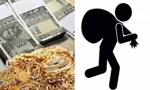 Mudimanikyam पेद्दम्मा मंदिर में चोरी