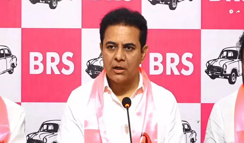 KTR ने रेवंत रेड्डी के कांग्रेस शासन को सबसे भ्रष्ट और कमजोर बताया