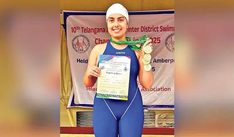 Telangana मास्टर्स चैंपियनशिप में चार स्वर्ण पदक जीते Telangana मास्टर्स चैंपियनशिप में चार स्वर्ण पदक जीते