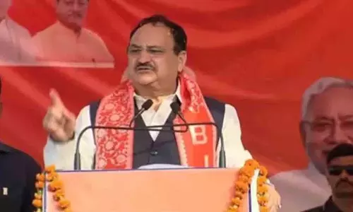 विकास और विनाश के बीच जंग..बिहार चुनाव प्रचार में JP Nadda विकास और विनाश के बीच जंग..बिहार चुनाव प्रचार में JP Nadda