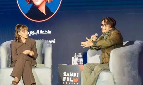 Johnny Depp  ने रियाद फिल्म कॉन्फेक्स में मास्टरक्लास से दर्शकों को किया प्रभावित