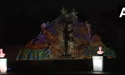 राजनाथ सिंह ने जयसालमेर में शौर्य वन और 1971 युद्ध संग्रहालय का दौरा किया