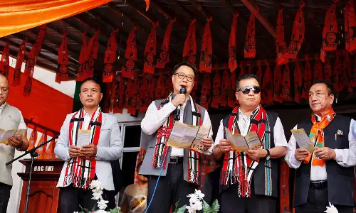 Kiren Rijiju ने डम्पा विधानसभा उपचुनाव प्रचार के तहत दो दिवसीय मिजोरम यात्रा संपन्न की Kiren Rijiju ने डम्पा विधानसभा उपचुनाव प्रचार के तहत दो दिवसीय मिजोरम यात्रा संपन्न की