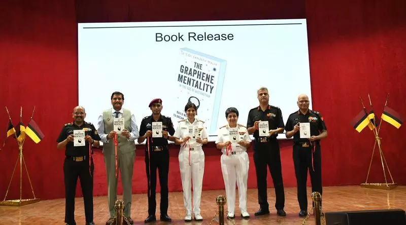 Haryana : द ग्राफीन मेंटलिटी में सैनिक ने लचीलापन उकेरा Haryana : द ग्राफीन मेंटलिटी में सैनिक ने लचीलापन उकेरा