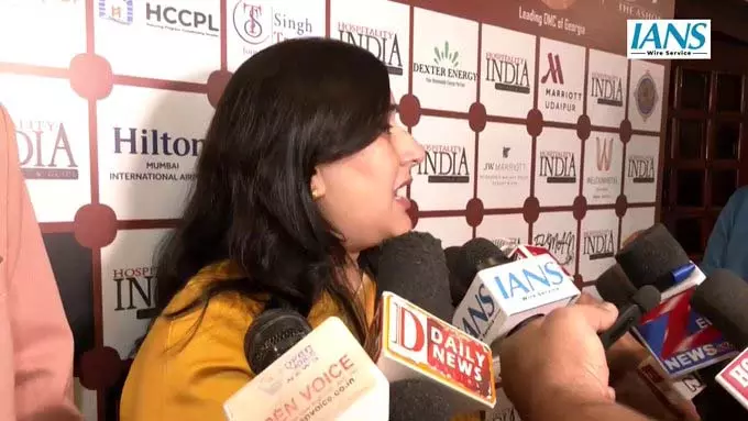 दिल्ली: हॉस्पिटैलिटी अवॉर्ड में बांसुरी स्वराज ने जताई खुशी दिल्ली: हॉस्पिटैलिटी अवॉर्ड में बांसुरी स्वराज ने जताई खुशी