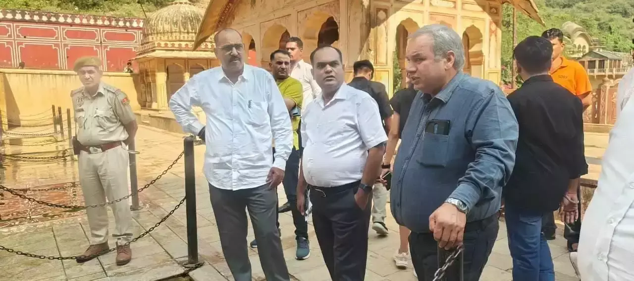 Jaipur: छठ पूजा और कार्तिक स्नान के लिए गलता जी मंदिर में प्रशासन ने किए इंतजाम