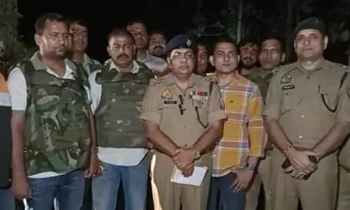 मुठभेड़: 1 लाख का इनामी बदमाश फैजल ढेर, एक सिपाही घायल