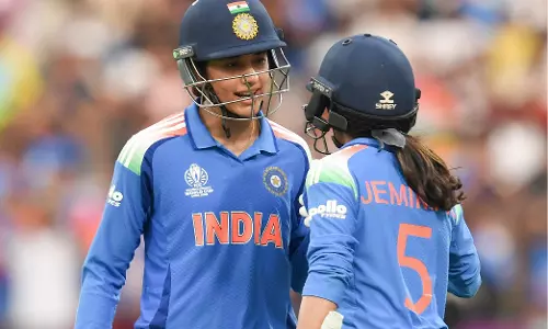 Womens WC : मंधाना और रावल के शतकों से भारत ने बनाया 340/3 का विशाल स्कोर