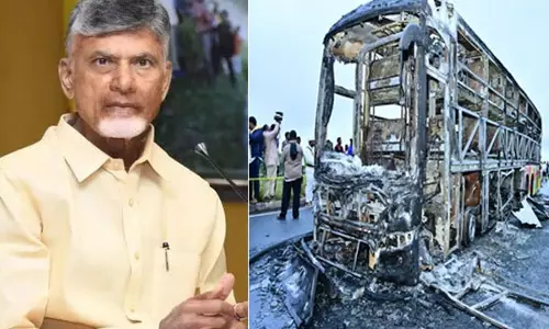 Chandrababu ने कुरनूल बस दुर्घटना की तत्काल जांच के निर्देश दिए