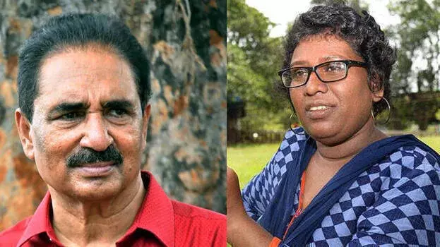 Poratta-Beef statement; बिंदू अम्मिनी ने एनके प्रेमचंद्रन के खिलाफ शिकायत दर्ज कराई Poratta-Beef statement; बिंदू अम्मिनी ने एनके प्रेमचंद्रन के खिलाफ शिकायत दर्ज कराई