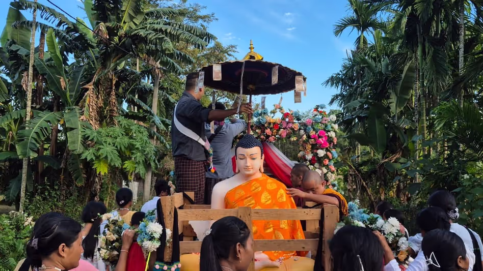 Assam :  मार्गेरिटा ने भित्तोरपोवाई गांव में दो दिवसीय दानोत्तम कैथिन सिवार दान उत्सव मनाया