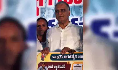 ‘रेवंत रेड्डी शासन में असफल, लेकिन धन संग्रह में सफल’ – हरीश राव ‘रेवंत रेड्डी शासन में असफल, लेकिन धन संग्रह में सफल’ – हरीश राव