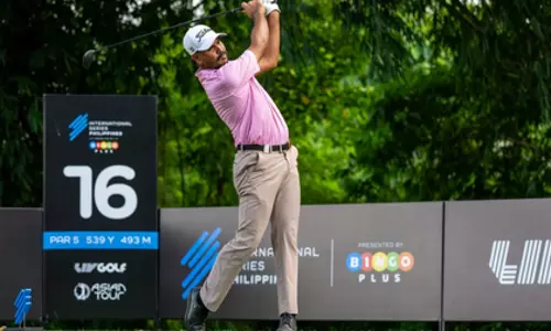 Golf: सरित ने इंटरनेशनल सीरीज फिलीपींस में बढ़त चार स्ट्रोक तक बढ़ाई