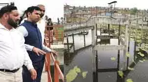मंडलायुक्त कश्मीर ने नूरबाग 60 MLD STP की तैयारियों का जायजा लिया मंडलायुक्त कश्मीर ने नूरबाग 60 MLD STP की तैयारियों का जायजा लिया