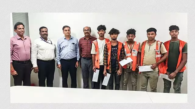 Chennai मेट्रो के निर्माण श्रमिकों की उनके मानवीय कार्य के लिए प्रशंसा की गई Chennai मेट्रो के निर्माण श्रमिकों की उनके मानवीय कार्य के लिए प्रशंसा की गई