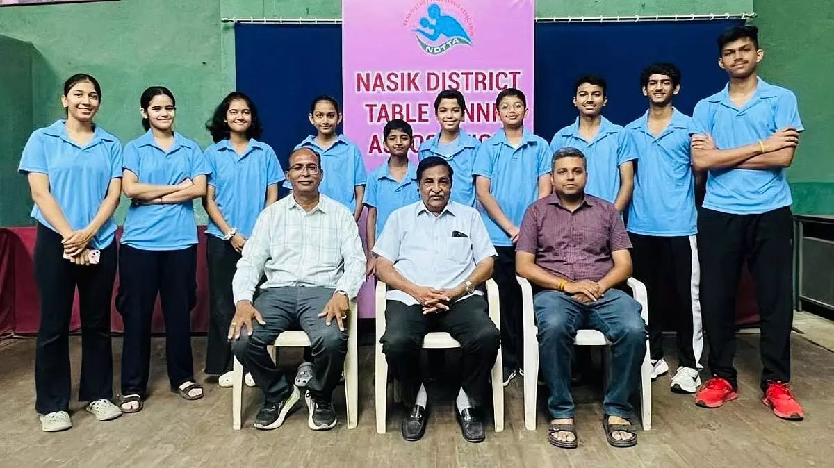 Pune में होने वाली राज्य चैंपियनशिप के लिए नासिक जिले की टेबल टेनिस टीम की घोषणा की गई Pune में होने वाली राज्य चैंपियनशिप के लिए नासिक जिले की टेबल टेनिस टीम की घोषणा की गई