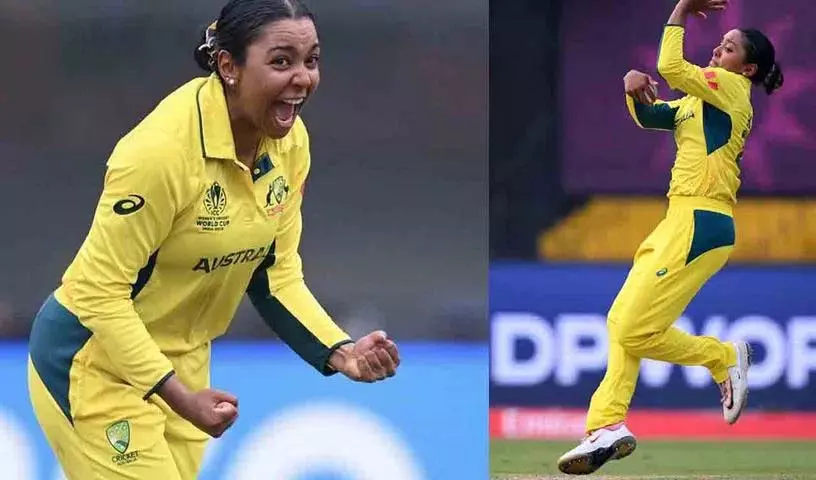 ऑस्ट्रेलिया की Alana King ने वनडे विश्व कप में 7 विकेट लेकर रचा इतिहास ऑस्ट्रेलिया की Alana King ने वनडे विश्व कप में 7 विकेट लेकर रचा इतिहास