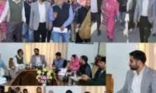 DC Srinagar ने आभा ID, PMJAY-सेहत और टीबी नियंत्रण की प्रगति की समीक्षा की DC Srinagar ने आभा ID, PMJAY-सेहत और टीबी नियंत्रण की प्रगति की समीक्षा की