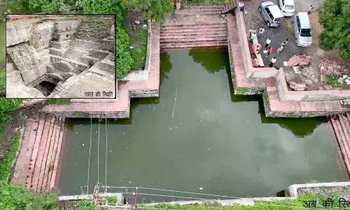Bhopal: ऐतिहासिक सूरजकुंड बावड़ी का संरक्षण, जीर्णोद्धार का शुभारंभ Bhopal: ऐतिहासिक सूरजकुंड बावड़ी का संरक्षण, जीर्णोद्धार का शुभारंभ