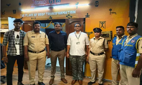 स्टेरॉयड के दुरुपयोग की जांच के लिए हैदराबाद के जिमों का औचक निरीक्षण स्टेरॉयड के दुरुपयोग की जांच के लिए हैदराबाद के जिमों का औचक निरीक्षण