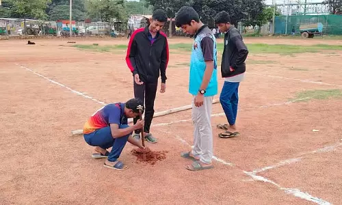 Hoskote : कमी के बावजूद खेल का उत्साह कायम है