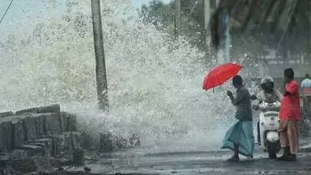 kerala: मोंथा चक्रवात आने की संभावना; आईएमडी ने चेतावनी जारी की, हाई अलर्ट जारी