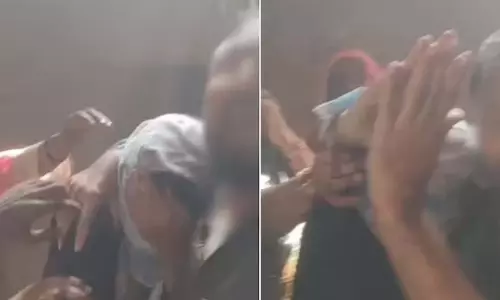 पिता की हरकत से अफसर बेटा शर्मशार, रंगरेलियां मनाने पहुंचा था पकड़ाया