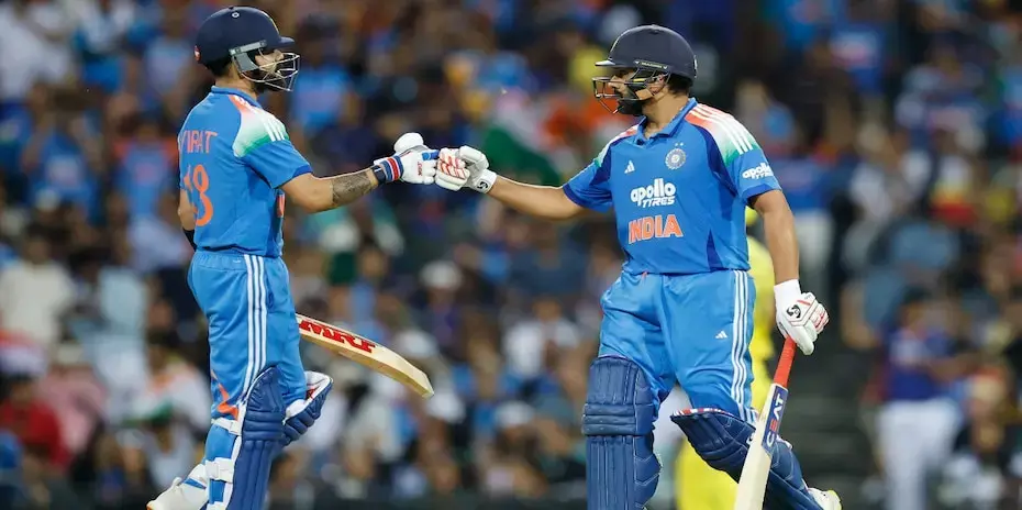 IND ने सिडनी वनडे में AUS को हराया, रोहित शर्मा का शतक और कोहली की शानदार पारी IND ने सिडनी वनडे में AUS को हराया, रोहित शर्मा का शतक और कोहली की शानदार पारी