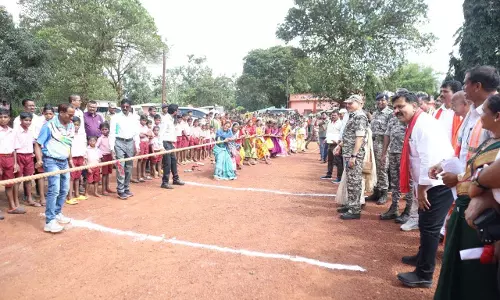 डिप्टी सीएम विजय शर्मा ने सुदूर वनांचल कच्चापाल में बस्तर ओलंपिक 2025 का किया शुभारंभ