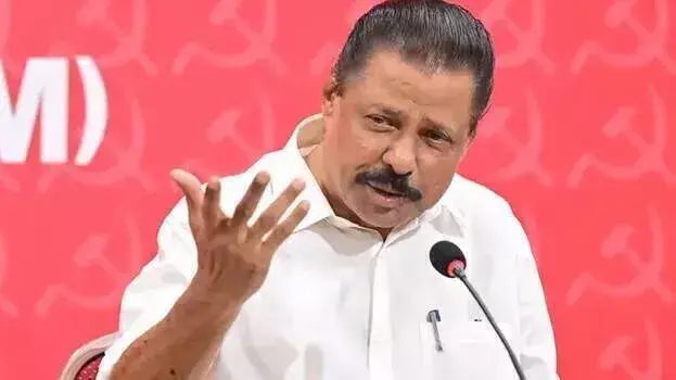Kerala : प्रधानमंत्री के रुख में कोई बदलाव नहीं, वामपंथी नीति अधूरी: गोविंदन Kerala : प्रधानमंत्री के रुख में कोई बदलाव नहीं, वामपंथी नीति अधूरी: गोविंदन