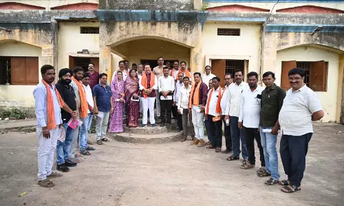 सांकरा में विधायक डॉ. संपत अग्रवाल ने कार्यकर्ताओं को दिया जीत का मंत्र