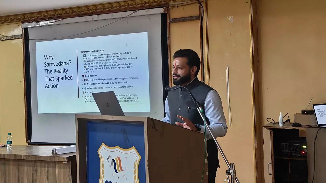 IAS पुष्पेन्द्र मीणा ने मानसिक स्वास्थ्य के विषय पर अपने महत्वपूर्ण विचार किए साझा IAS पुष्पेन्द्र मीणा ने मानसिक स्वास्थ्य के विषय पर अपने महत्वपूर्ण विचार किए साझा