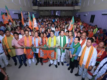राजनीति का सही आधार विकास होना चाहिए, त्रिपुरा CM साहा ने कहा राजनीति का सही आधार विकास होना चाहिए, त्रिपुरा CM साहा ने कहा