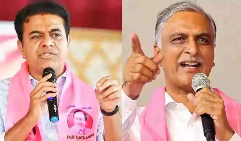 KTR, हरीश राव ने जुबली हिल्स के विकास के कांग्रेस के वादों का उपहास उड़ाया KTR, हरीश राव ने जुबली हिल्स के विकास के कांग्रेस के वादों का उपहास उड़ाया