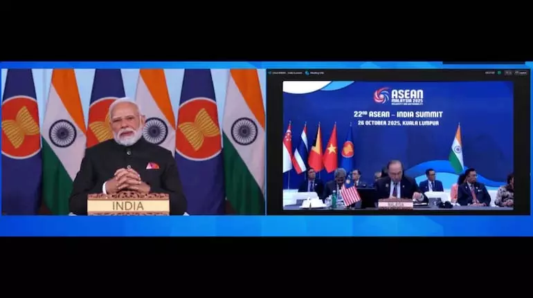 प्रधानमंत्री मोदी ने 2026 को ASEAN-India समुद्री सहयोग वर्ष घोषित किया प्रधानमंत्री मोदी ने 2026 को ASEAN-India समुद्री सहयोग वर्ष घोषित किया