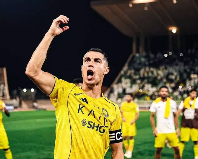 Ronaldo का 950वां गोल, अल-नस्र की लगातार छठी जीत से टॉप पर बरक़रार Ronaldo का 950वां गोल, अल-नस्र की लगातार छठी जीत से टॉप पर बरक़रार